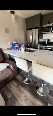 sorry our pictures arent good but this is kitchen - Apartment on Hill - Looking for SPRING semester third roommate