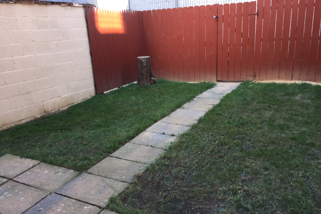 Back garden - FIRST floor - 1439 Brown Street Duplex