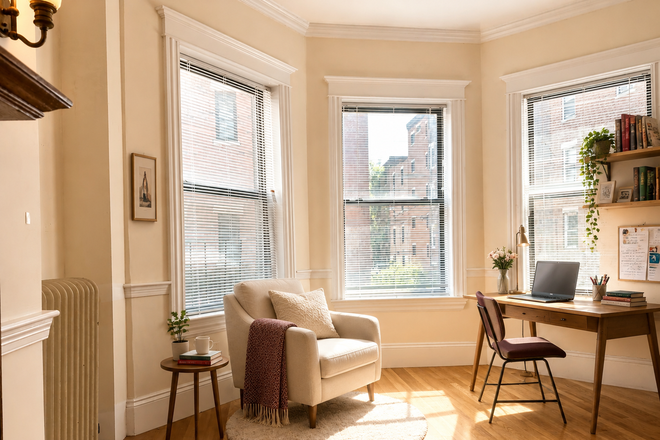 1 - BU South 1 bedroom Condo Quality unit no fee, laundry in building Heat/hot water inc 9/1 No Pets