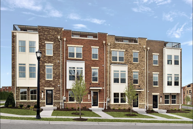 Front View - Luxury New-Build Townhome with Private Rooftop Terrace