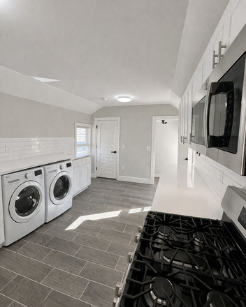 kitchen - remarkable newly designed three bedroom, one bathroom on second floor with additional space Apartments