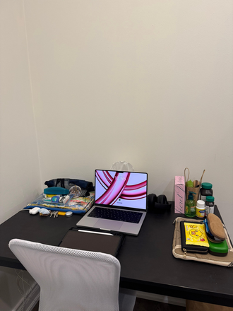 also part of the bedroom (study space) - Shared Furnished Bedroom for 2 near UofT St. George & Spadina, All Utilities Included