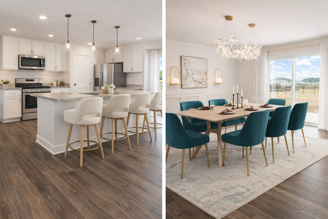 Kitchen & Dinning Room - The Enclave at Ridgefield Only 9 Minutes Away from Campus