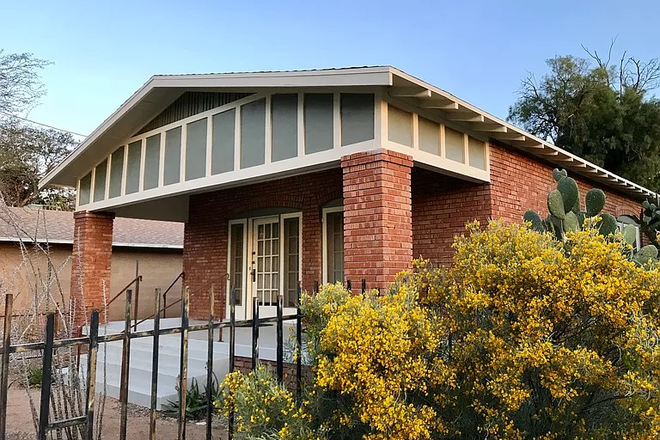 Outside street view of front of house - Historic Bungalow - Two Blocks from UA Honors Village
