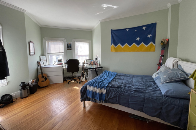 bedroom 1 - Graduate students looking for roommates in furnished 5BR/2BA Apt near Union Sq, Harvard,MIT, MGH