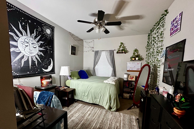 Bedroom - 1 Bedroom/Bathroom in 4x4 GIRLS PREFERRED Apartment at Bellamy Dahlonega