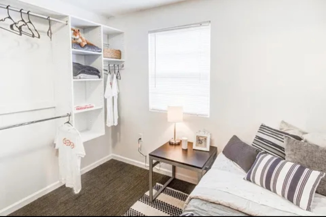 Bedroom (photo taken from different unit) - The Gates Apartments