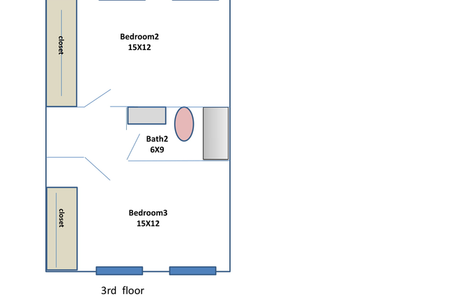 floor map-2 - 3B2B townhouse MIT-Kendall