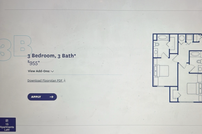 One more room open in 3x3 at Alight - Alight Gainesville