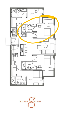 Floorplan - Yugo Greenville Uptown (The Gather)