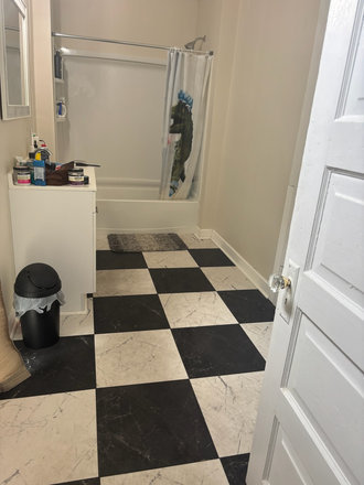 Bathroom - Great Location on corner of Freret & Jefferson! Duplex
