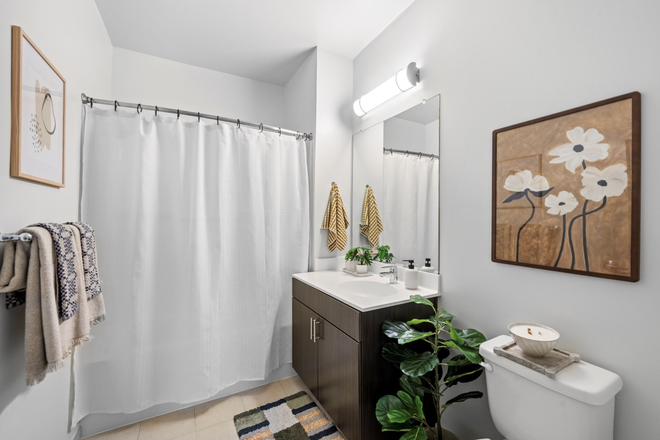 Bathroom - Landmark / Rambler College Park North Apartments