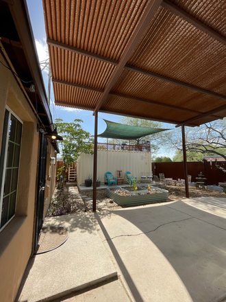 car port - 3b/1ba House in Tucson's historic Barrio Hollywood.