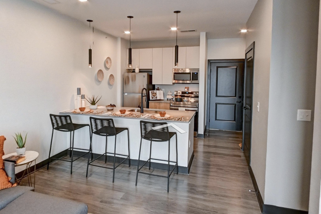 Kitchen - 1 Bed/bath with private GARAGE Provenance Apartments