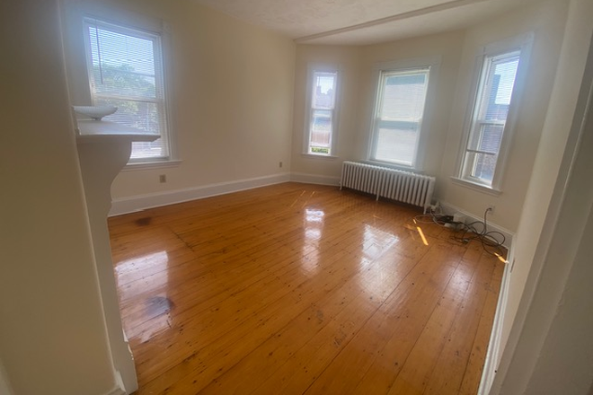 Living Room - Modern 3-Bedroom Apartment Jamaica Plain