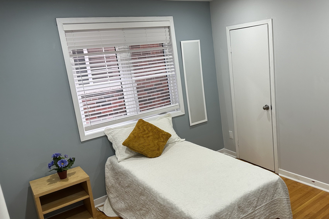 Bedroom C: $1130 Private room with Single sized bed - Private rooms in a shared house at Nairn Avenue, Toronto! Utilities included!