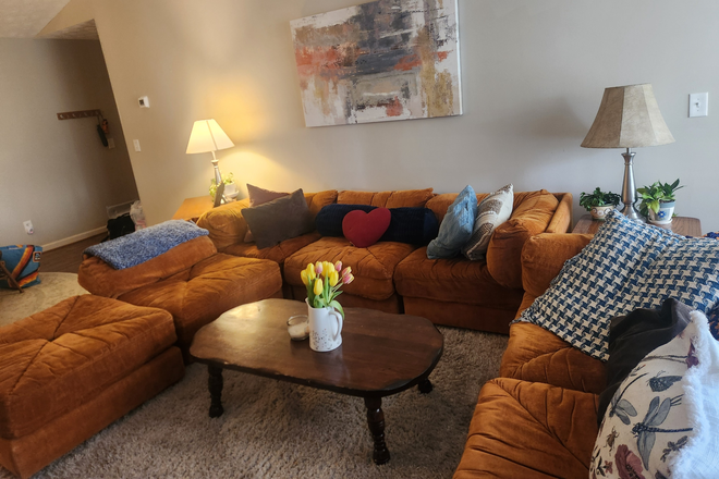Living Room - The Edge Condos - 2 Rooms Available-Female Only  (individual leases)