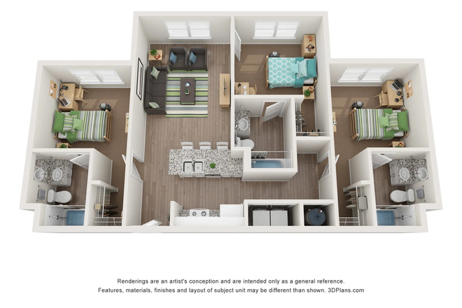 3x3 Layout - The Flatts Starkville