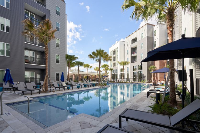 Pool Accolade West - Accolade West! Private Studio Apartment for sublet: Move in August 22nd. Fully furnished $1730/month