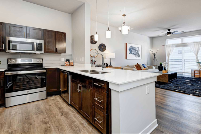 kitchen - Continuum Apartments
