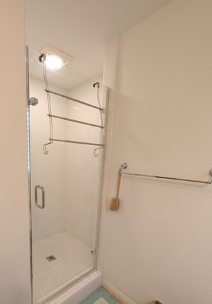 Private bathroom with glass-enclosed shower - Bright Private Room + Private Bath in Irvine | Utilities Included