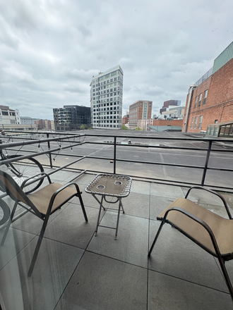 Patio - No fee LOFT Studio WITH PATIO right by Fenway Park! Great view, right near T, elevator in bldg!