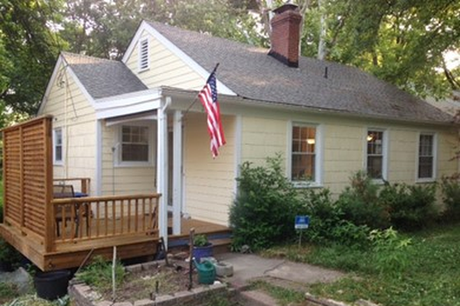 Front View - 2BR Home for Rent. Available October 1st. Walk/bike to Duke campus.
