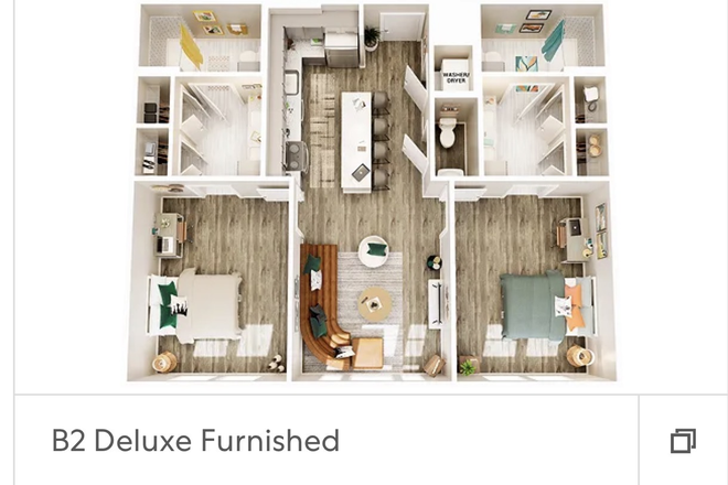 Apartment Layout - Union Blacksburg