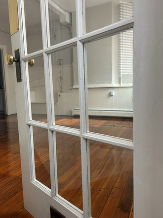 french door - Huge bedrooms great for four people in the center of town