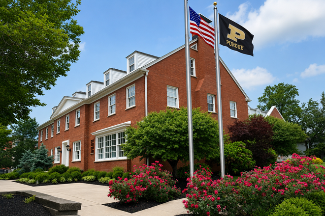 Southeast view - Russell Street - On-Campus - 501 Russell St. Food Service included - 18 Meals: $1585/month - $5000.00 Val