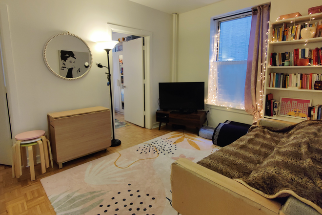 Livingroom - Bright Two-Bedroom Apartment in Hamilton Heights 1-18 August