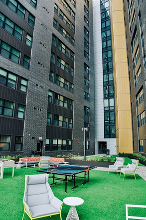2nd floor deck - Rise on Chauncey Apartments