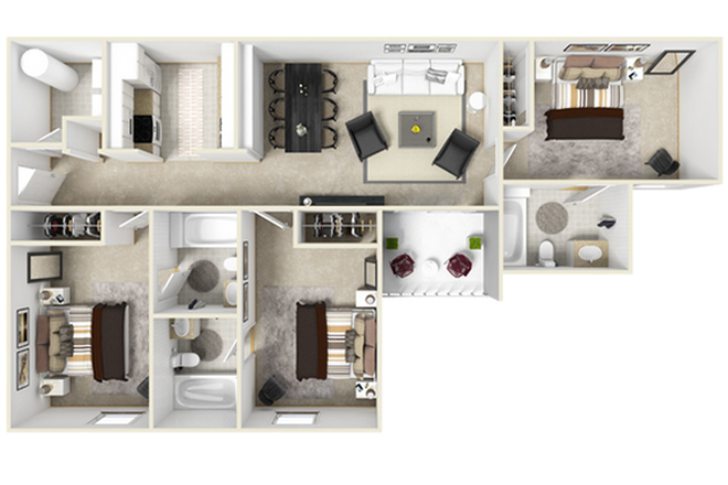 Floorplan - Lexington Crossing