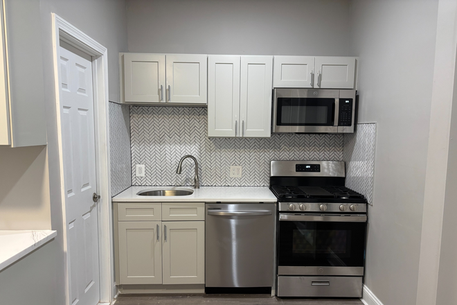 kitchen - Brand New renovated Steps to MIT New Renovated One Bedroom with washer/dryer in unit
