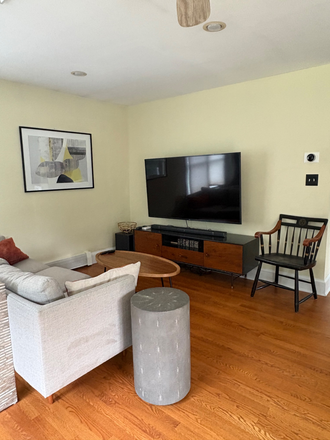 Living room - Furnished 1BR apt-878 Lawrenceville Rd-Princeton