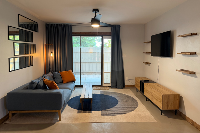 Main living - Urban Condo with Flagstaff Touches