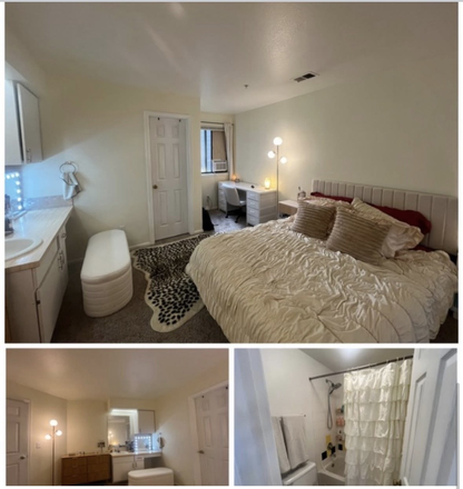 Bedroom - "The Deluxe" 18th Street Apartment close to campus!