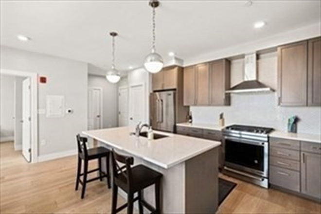 Kitchen - Luxury 2 Bedroom Condo for rent - close to Boston College, BU, Harvard, Suffolk & Bently University