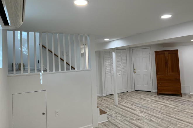 Another view of studio - Available NOW: Recently renovated basement apartment