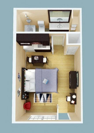 Floor Plan - Studio West