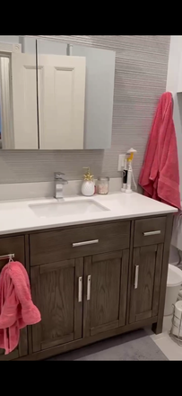 bathroom - The Central Apartments