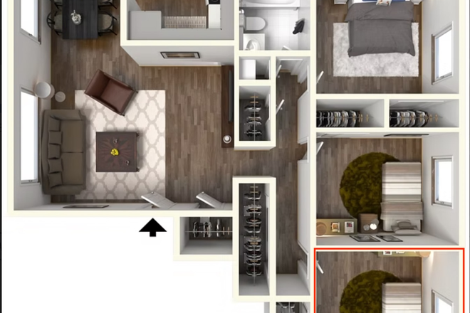 Unit - University Crossing Apartments