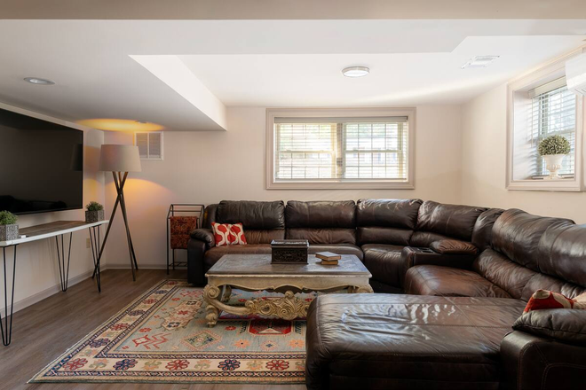 Living Room - Ponderosa private basement apartment - partially furnished