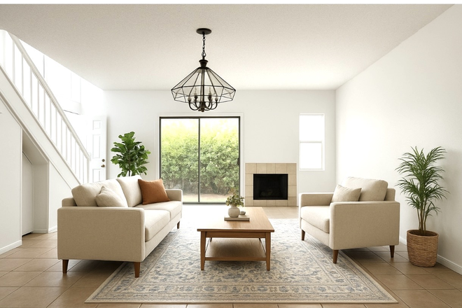 Living room - Villas at University Park