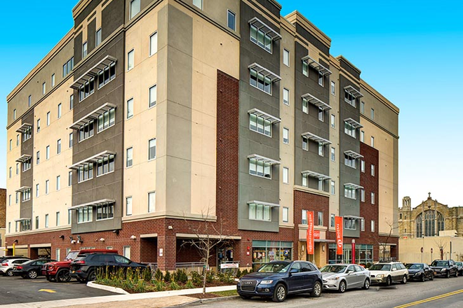 Outside Street View - UPoint Apartments