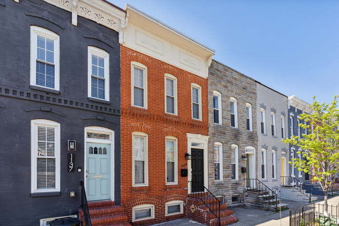 Front of House- Side View - Walkable Baltimore Gem Townhome