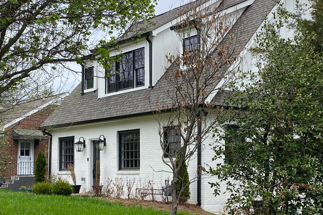 Outside of home. The unit for rent is the lowest level of the home. - 12 South 3BR/2BA - fully furnished with two parking spots and private courtyard