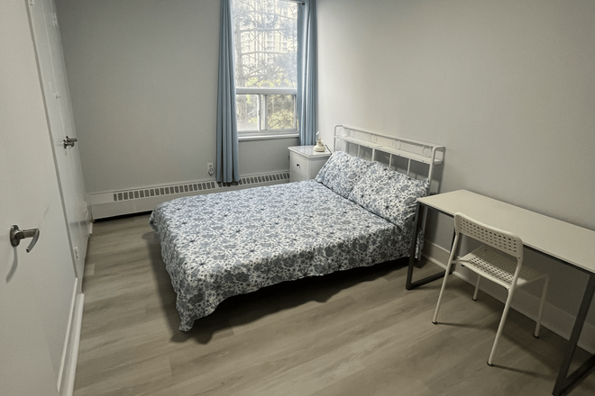 Bedroom E: $1,030 Private room with Double sized bed - (FOR MALE) Private room for rent in a shared apartment unit at Davisville Avenue