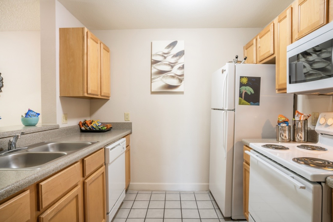 Kitchen - Knights Circle Apartments