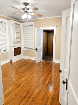 Bedroom 1 with walk-in closet, plus another smaller coat - The Scholars Retreat